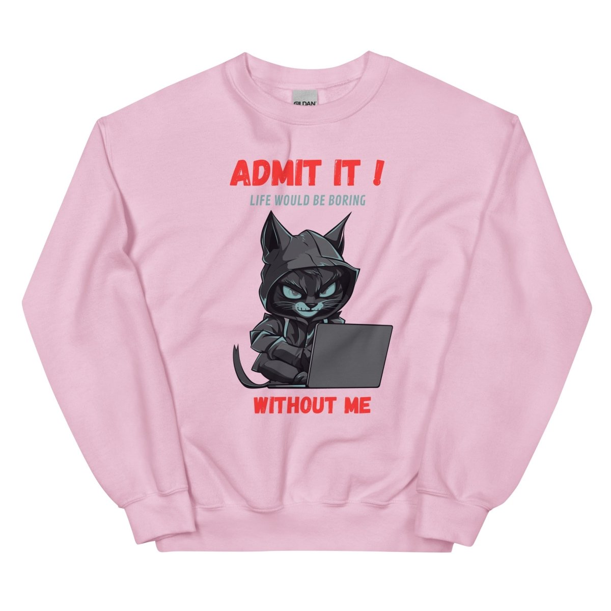 Sweatshirt Premium | Chat Hacker & Sassy - Felpatee - sweat - Felpatee