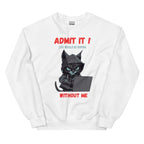 Sweatshirt Premium | Chat Hacker & Sassy - Felpatee - sweat - Felpatee