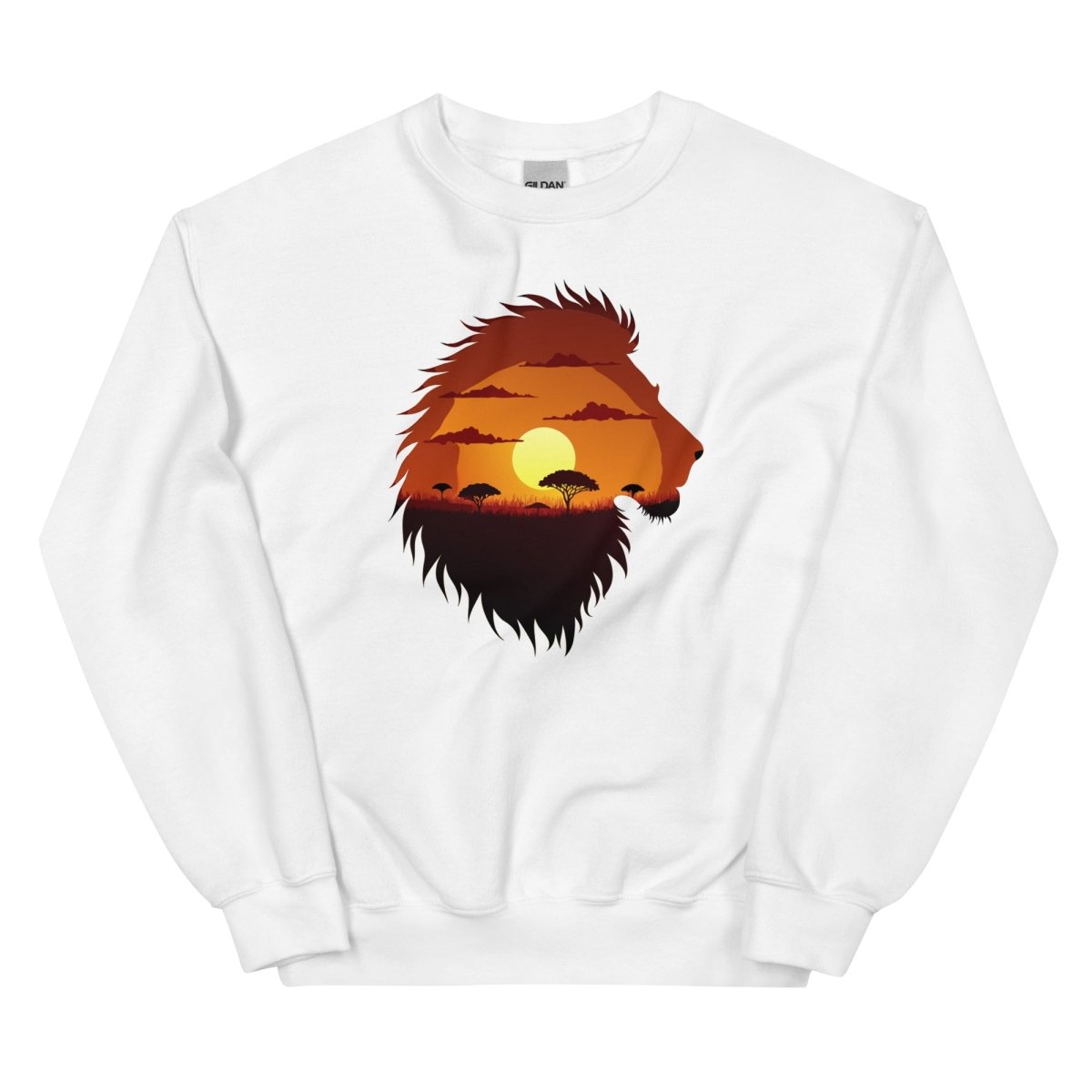 Sweatshirt Premium | Lion Sunset - Felpatee - sweat - Felpatee