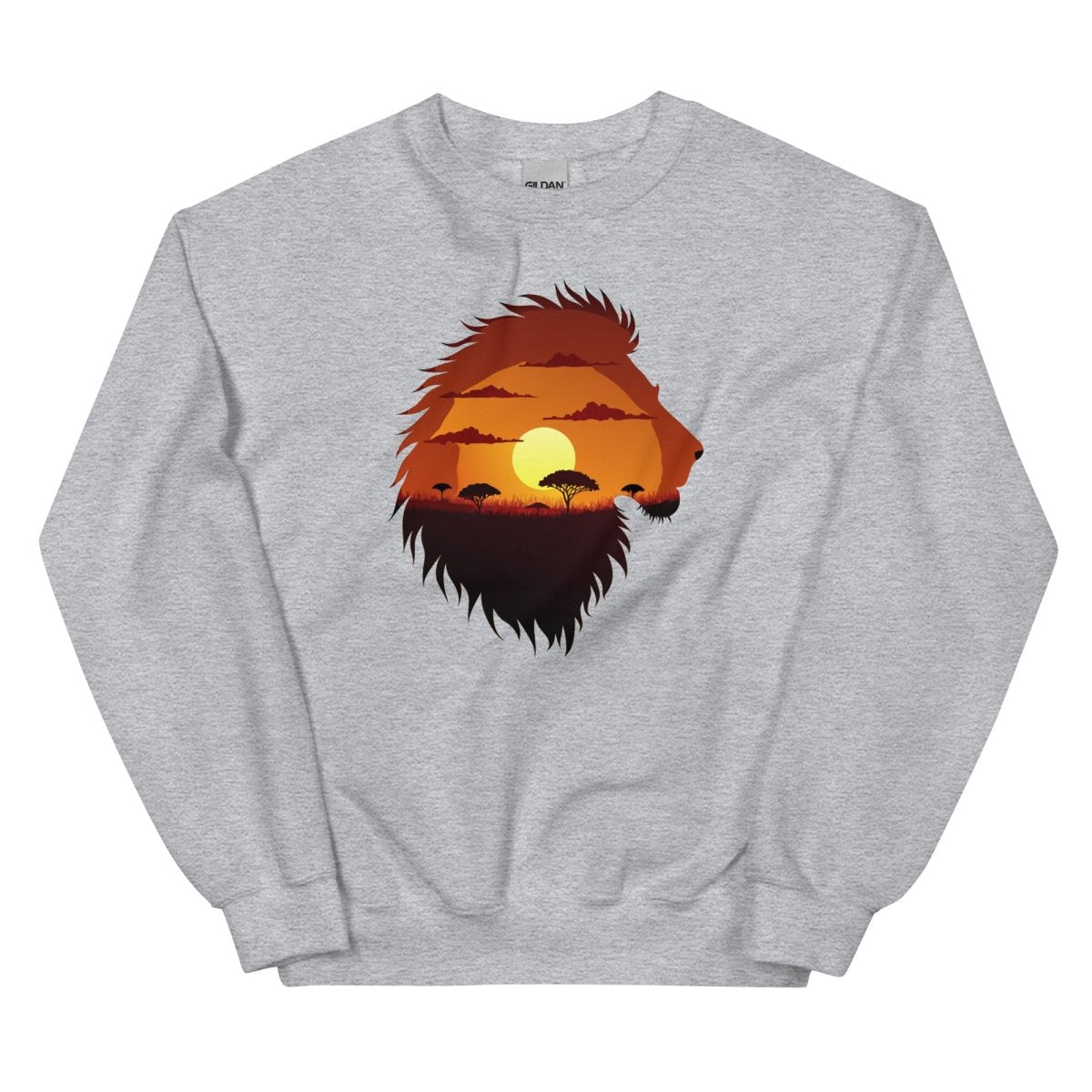 Sweatshirt Premium | Lion Sunset - Felpatee - sweat - Felpatee