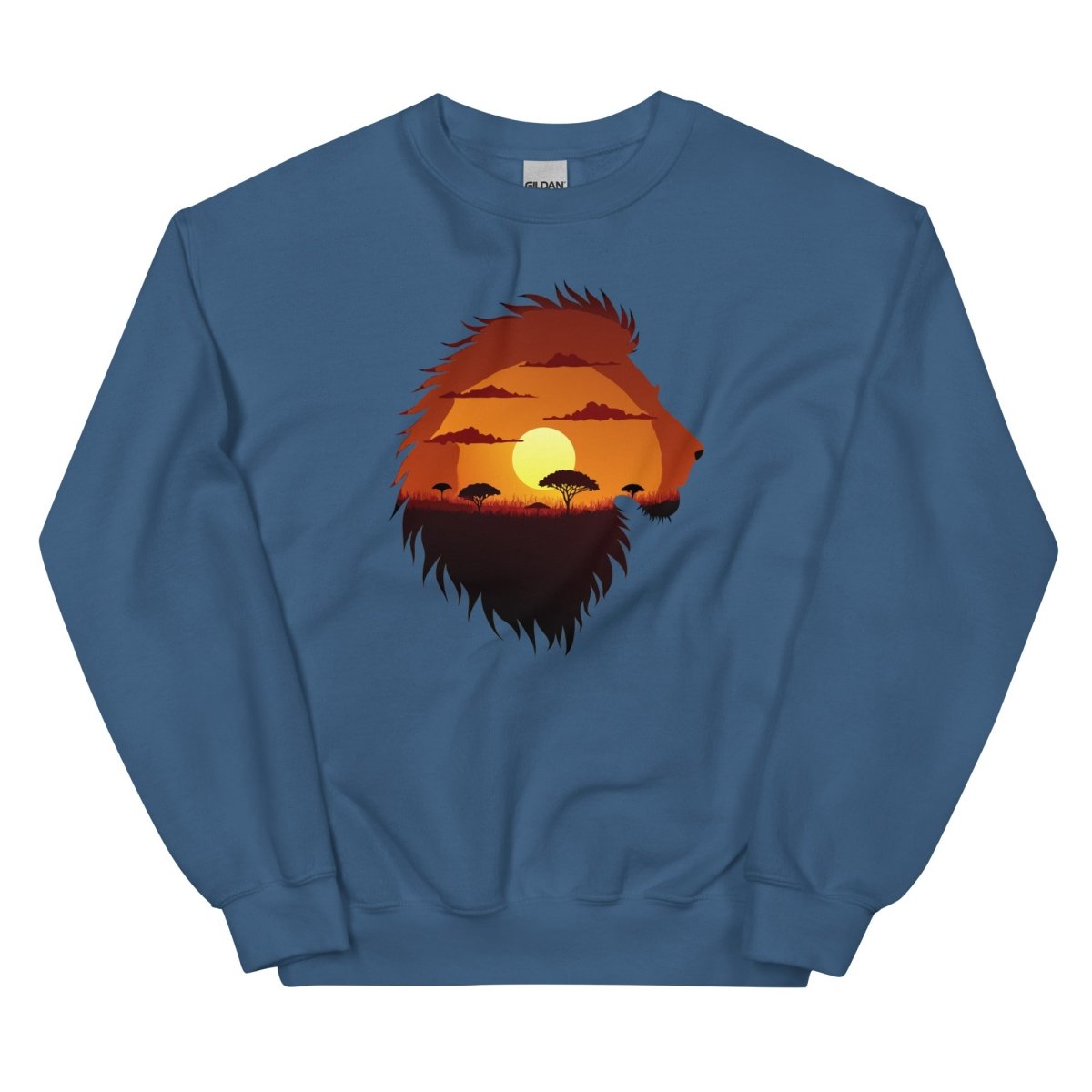 Sweatshirt Premium | Lion Sunset - Felpatee - sweat - Felpatee