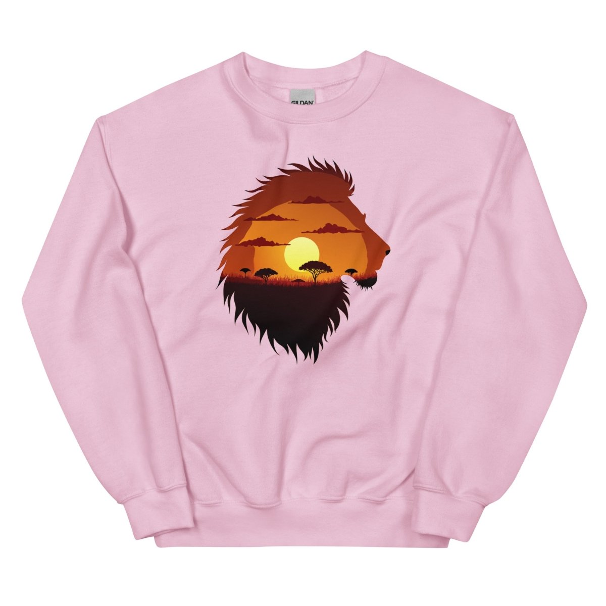 Sweatshirt Premium | Lion Sunset - Felpatee - sweat - Felpatee