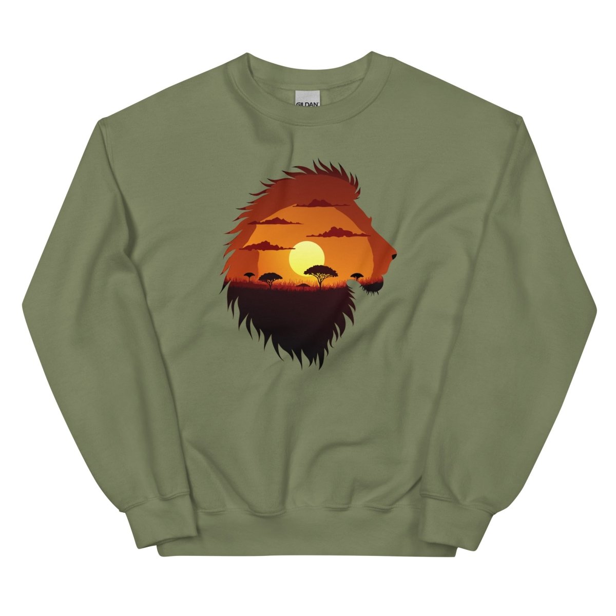 Sweatshirt Premium | Lion Sunset - Felpatee - sweat - Felpatee