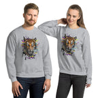 Sweatshirt | Tigre Intense Effet Glitch Art - Gildan - sweat - Felpatee
