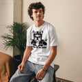 T-shirt Bio | Aventurier Bouledogue Français Motard - Felpatee - t-shirt durable - Felpatee