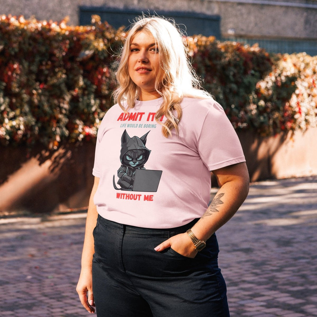 T-shirt Bio | Chat Hacker & Sassy - Felpatee - t-shirt durable - Felpatee
