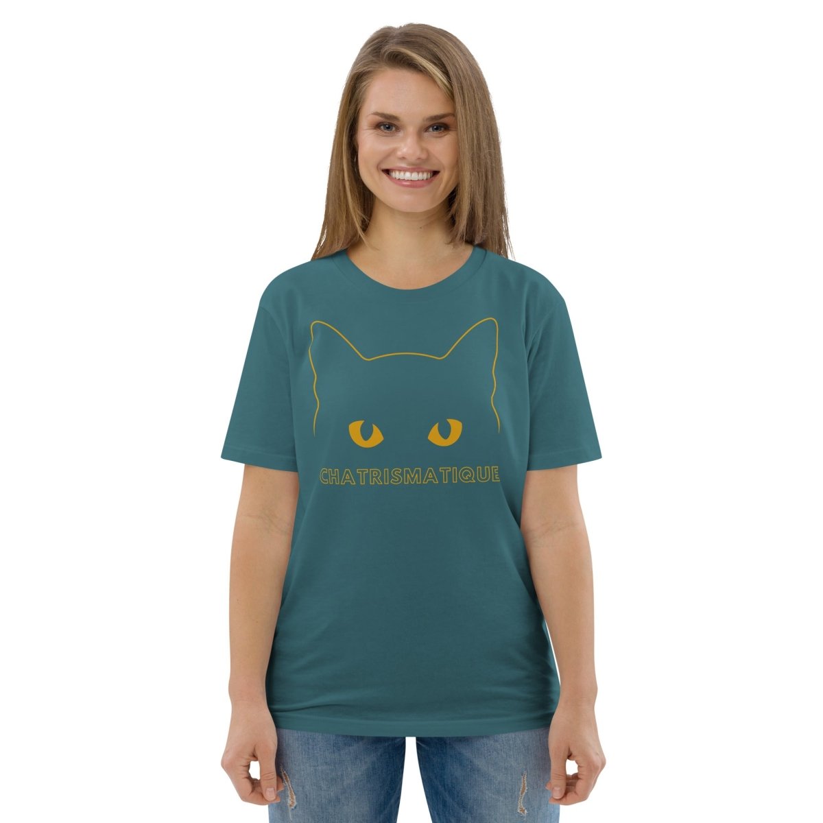 T-shirt Bio | Le Chat Chatrismatique - Felpatee - t-shirt durable - Felpatee