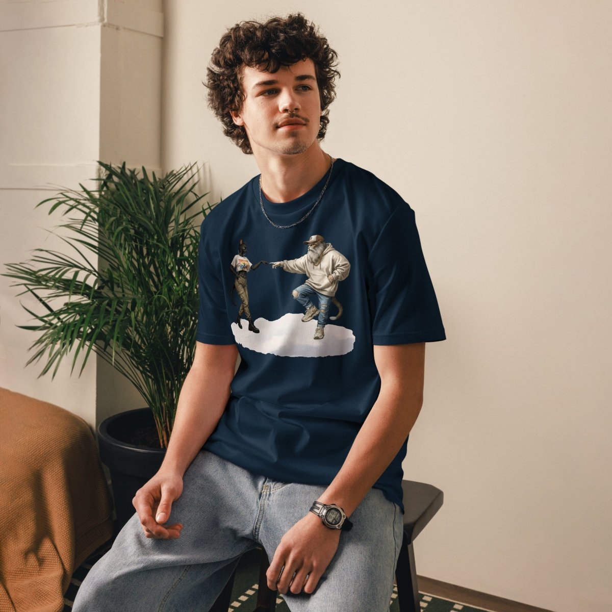 T-shirt Bio | The Divine Feline - Felpatee - t-shirt dtflex - Felpatee