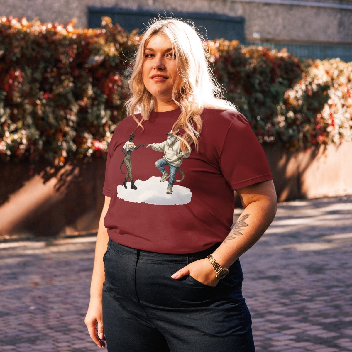 T-shirt Bio | The Divine Feline - Felpatee - t-shirt dtflex - Felpatee