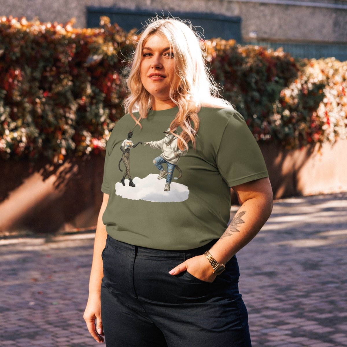 T-shirt Bio | The Divine Feline - Felpatee - t-shirt dtflex - Felpatee