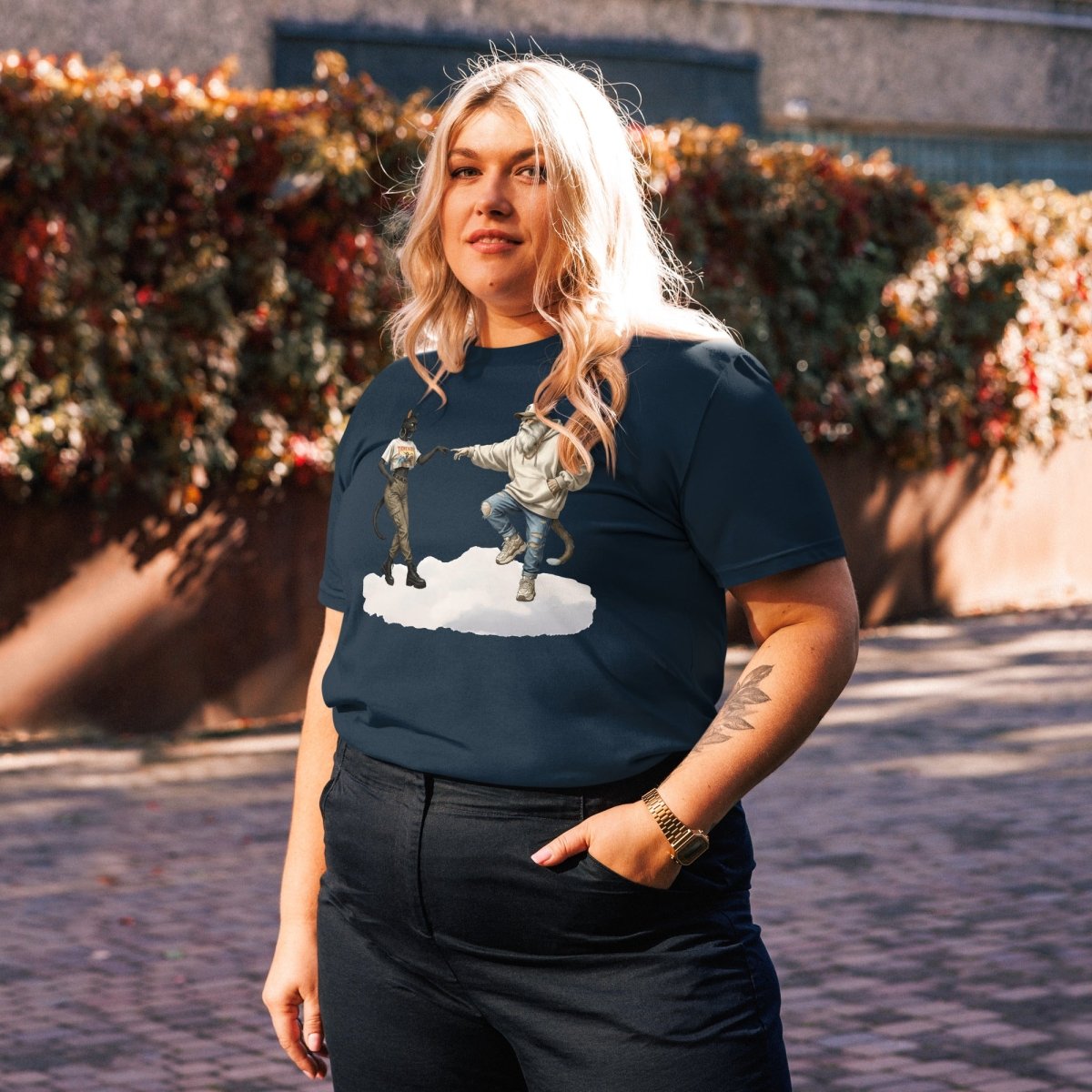 T-shirt Bio | The Divine Feline - Felpatee - t-shirt dtflex - Felpatee