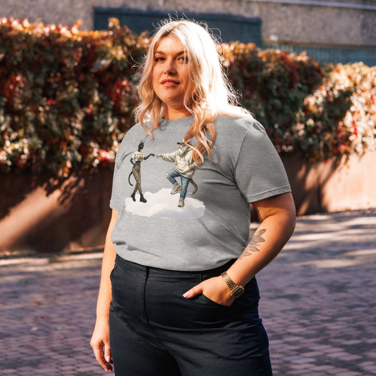 T-shirt Bio | The Divine Feline - Felpatee - t-shirt dtflex - Felpatee