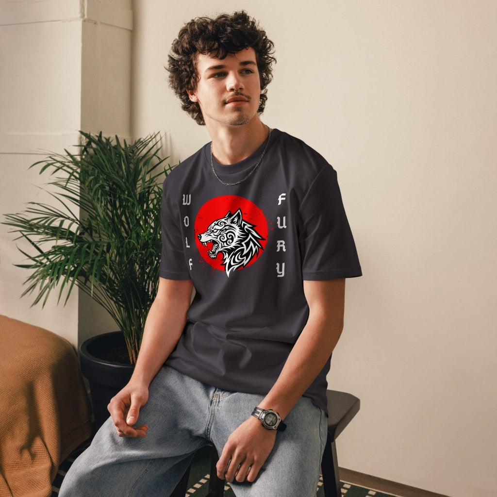 T-shirt Bio | Wolf Fury - Felpatee - t-shirt durable - Felpatee