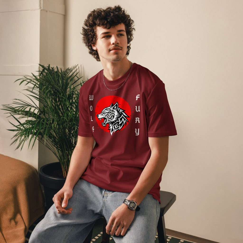 T-shirt Bio | Wolf Fury - Felpatee - t-shirt durable - Felpatee