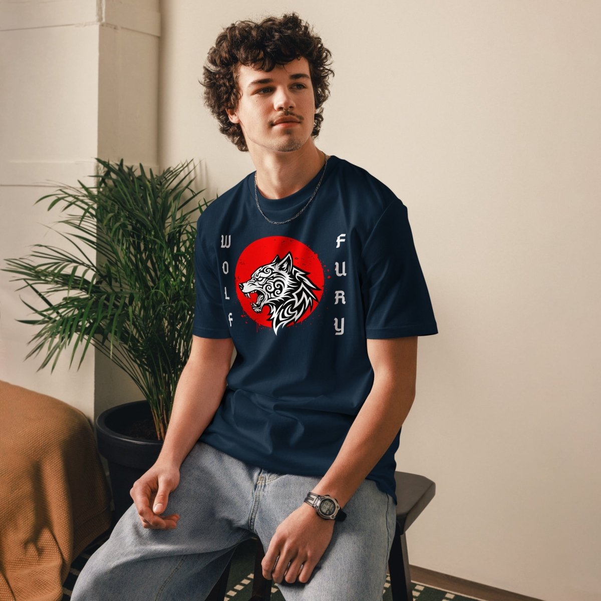 T-shirt Bio | Wolf Fury - Felpatee - t-shirt durable - Felpatee