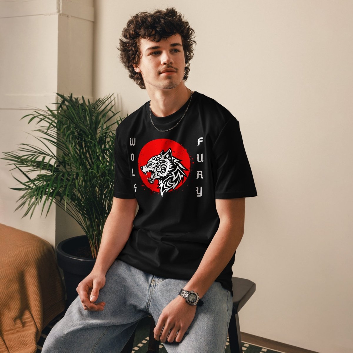 T-shirt Bio | Wolf Fury - Felpatee - t-shirt durable - Felpatee