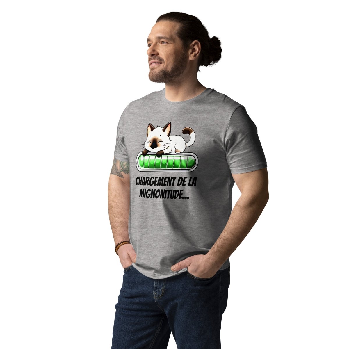 T-shirt Durable | Chaton Siamois Adorable - Stanley/Stella - t-shirt durable - Felpatee
