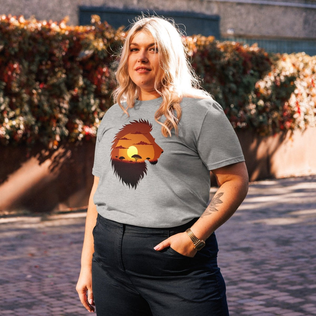 T-shirt Durable | Lion Sunset - Stanley/Stella - t-shirt durable - Felpatee