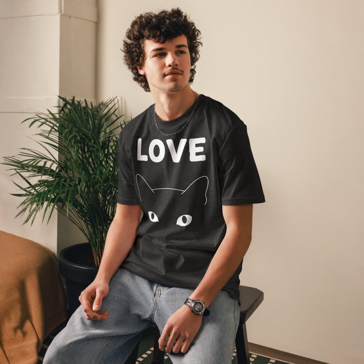 T-shirt Durable | Love Cat - Stanley/Stella - t-shirt durable - Felpatee