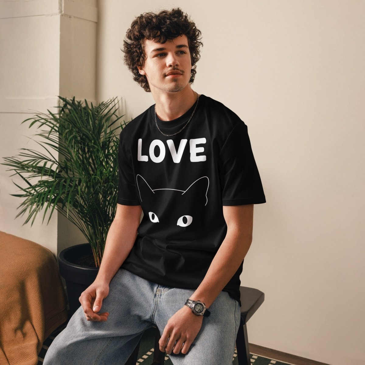 T-shirt Durable | Love Cat - Stanley/Stella - t-shirt durable - Felpatee