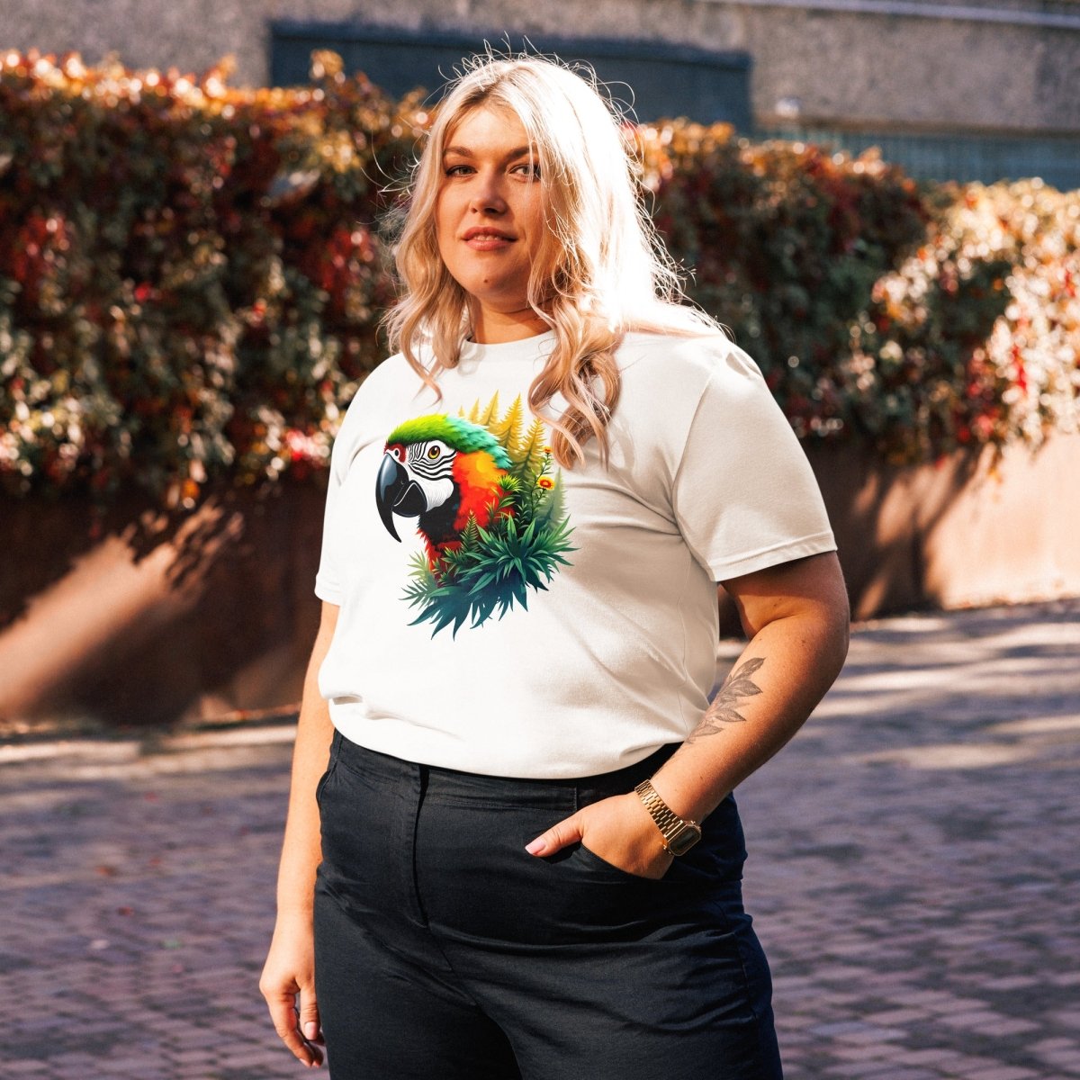 T-shirt Durable | Perroquet Ara Majestueux - Stanley/Stella - t-shirt durable - Felpatee