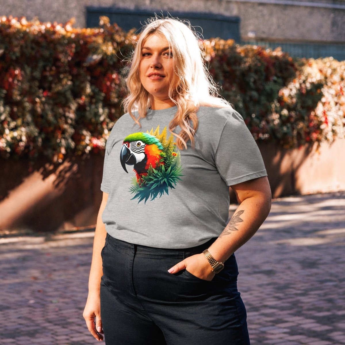 T-shirt Durable | Perroquet Ara Majestueux - Stanley/Stella - t-shirt durable - Felpatee