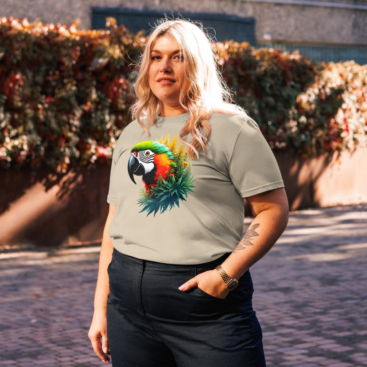 T-shirt Durable | Perroquet Ara Majestueux - Stanley/Stella - t-shirt durable - Felpatee