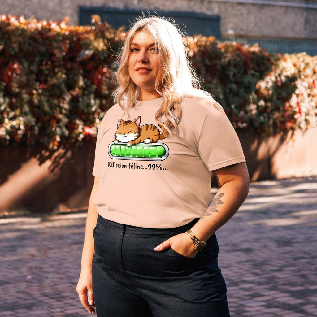 T-shirt Durable | Réflexion Féline - Stanley/Stella - t-shirt durable - Felpatee