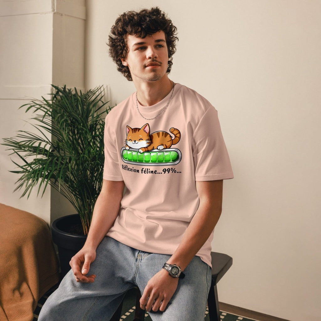 T-shirt Durable | Réflexion Féline - Stanley/Stella - t-shirt durable - Felpatee