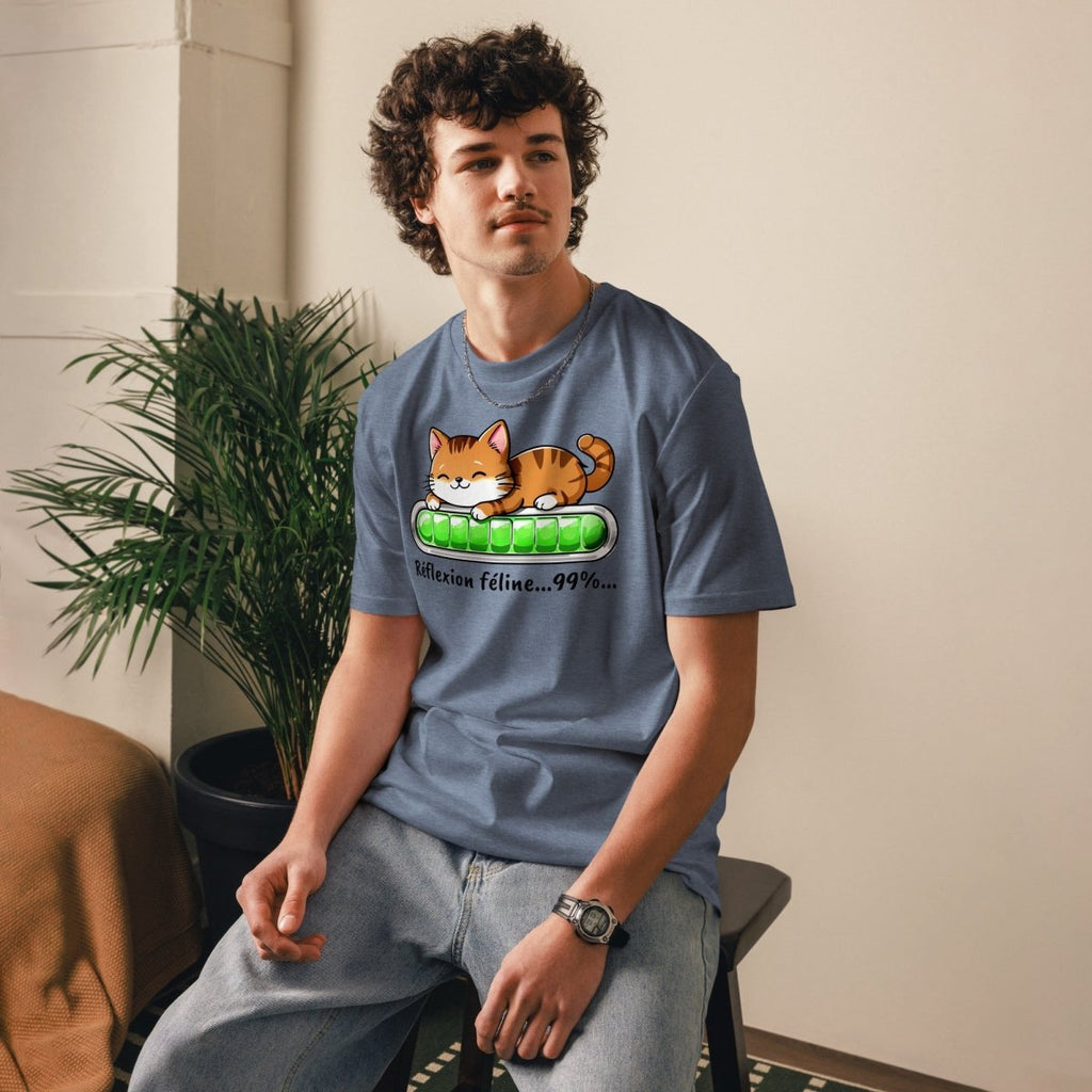 T-shirt Durable | Réflexion Féline - Stanley/Stella - t-shirt durable - Felpatee