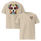 T-shirt Exception | Chien Calavera Fleuri | Édition Signature - Felpatee - t-shirt exception - Felpatee