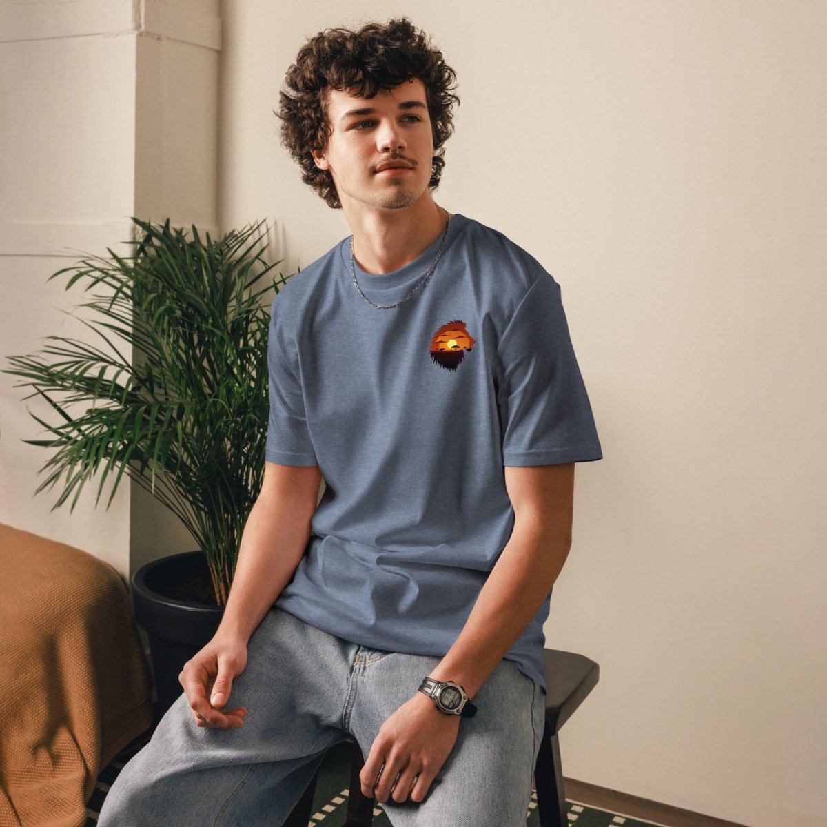 T-shirt Exception | Lion Sunset | Édition Signature - Felpatee - t-shirt exception - Felpatee
