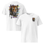 T-shirt Exception | Tigre Intense Effet Glitch Art | Édition Signature - Felpatee - t-shirt exception - Felpatee