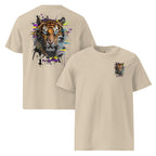 T-shirt Exception | Tigre Intense Effet Glitch Art | Édition Signature - Felpatee - t-shirt exception - Felpatee