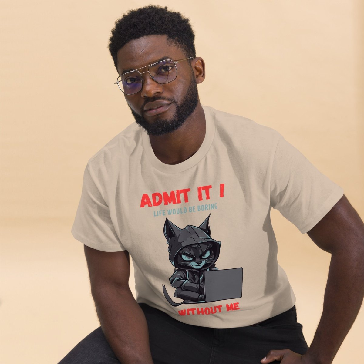 T-shirt Premium | Chat Hacker & Sassy - Felpatee - T-shirt Premium - Felpatee