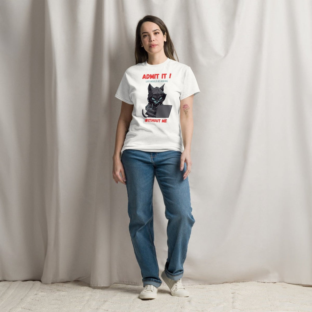 T-shirt Premium | Chat Hacker & Sassy - Felpatee - T-shirt Premium - Felpatee