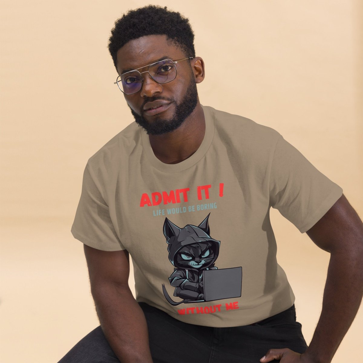 T-shirt Premium | Chat Hacker & Sassy - Felpatee - T-shirt Premium - Felpatee