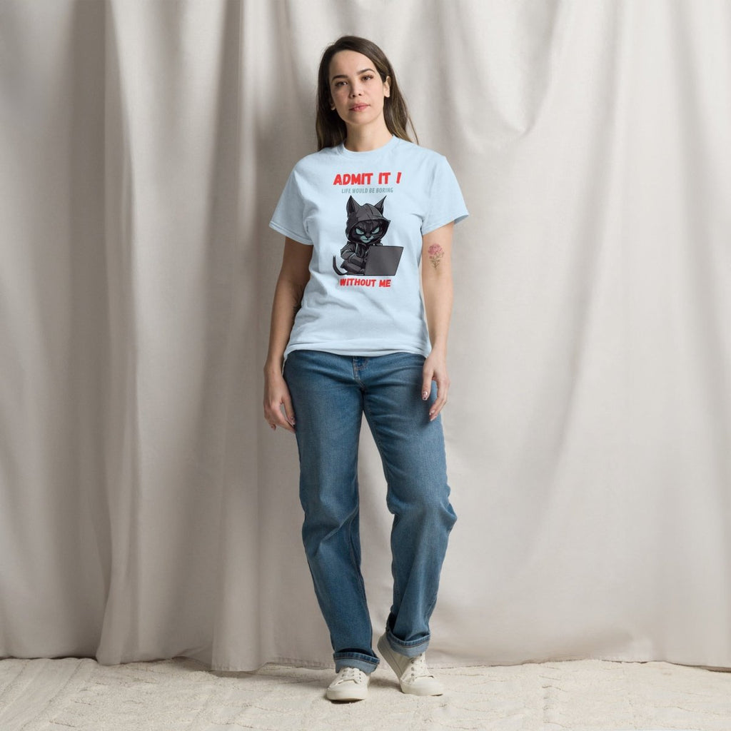 T-shirt Premium | Chat Hacker & Sassy - Felpatee - T-shirt Premium - Felpatee