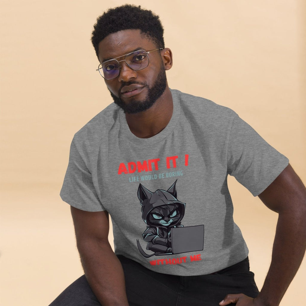 T-shirt Premium | Chat Hacker & Sassy - Felpatee - T-shirt Premium - Felpatee