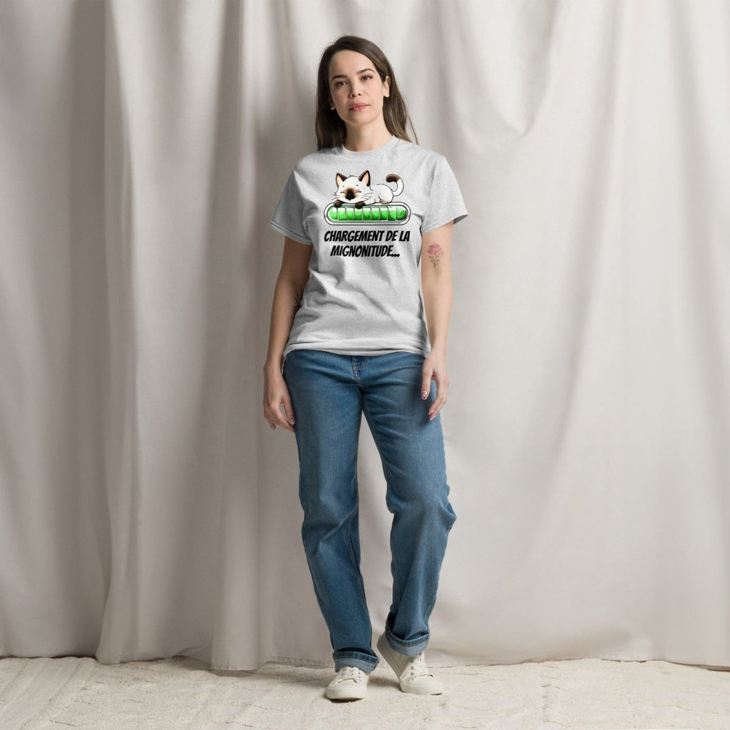 T-shirt Premium | Chaton Siamois Adorable | Édition Essentiel - Felpatee - T-shirt Essentiel - Felpatee