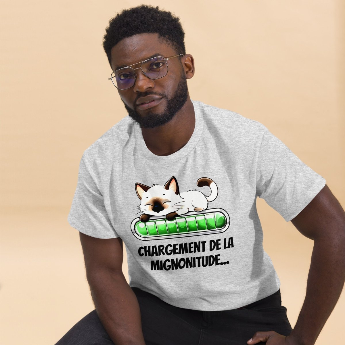 T-shirt Premium | Chaton Siamois Adorable | Édition Essentiel - Felpatee - T-shirt Essentiel - Felpatee