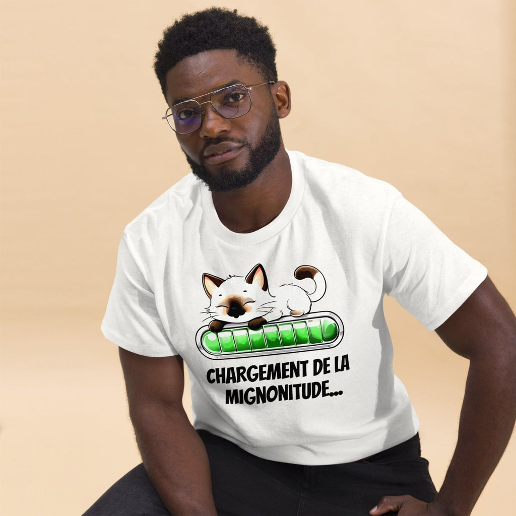 T-shirt Premium | Chaton Siamois Adorable | Édition Essentiel - Felpatee - T-shirt Essentiel - Felpatee