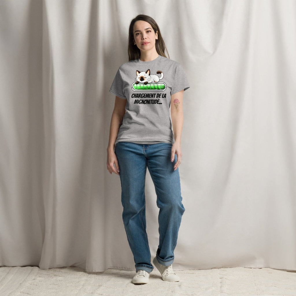 T-shirt Premium | Chaton Siamois Adorable | Édition Essentiel - Felpatee - T-shirt Essentiel - Felpatee