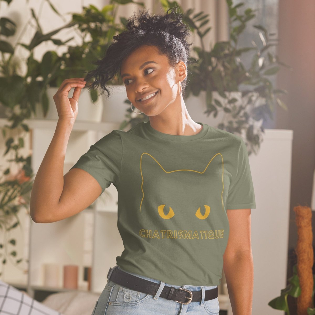 T-shirt Premium | Le Chat Chatrismatique - Felpatee - t-shirt softstyle - Felpatee