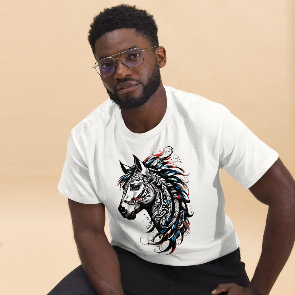 T-shirt Premium | L'Esprit Tribal Équin - Felpatee - t-shirt softstyle - Felpatee
