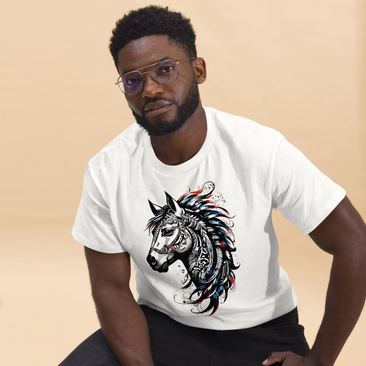 T-shirt Premium | L'Esprit Tribal Équin - Felpatee - t-shirt softstyle - Felpatee