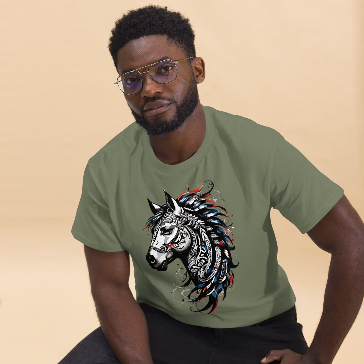 T-shirt Premium | L'Esprit Tribal Équin - Felpatee - t-shirt softstyle - Felpatee