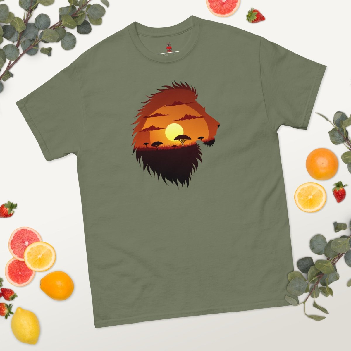 T-shirt Premium | Lion Sunset - Felpatee - T-shirt Premium - Felpatee