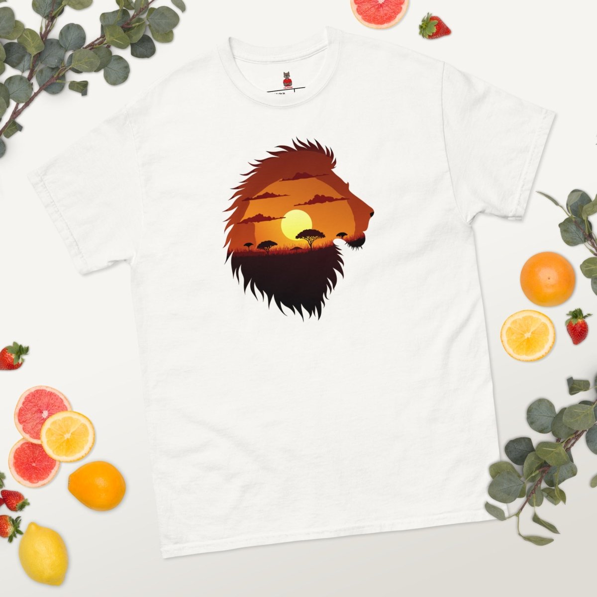 T-shirt Premium | Lion Sunset - Felpatee - T-shirt Premium - Felpatee