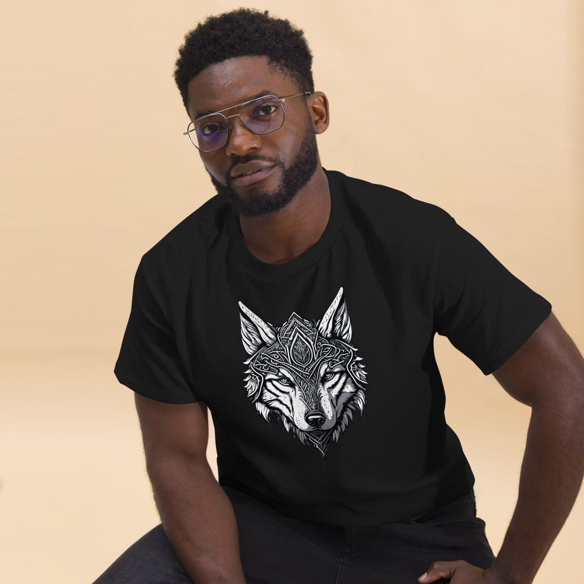 T-shirt Premium | Loup Gardien Runique - Felpatee - t-shirt dtflex - Felpatee
